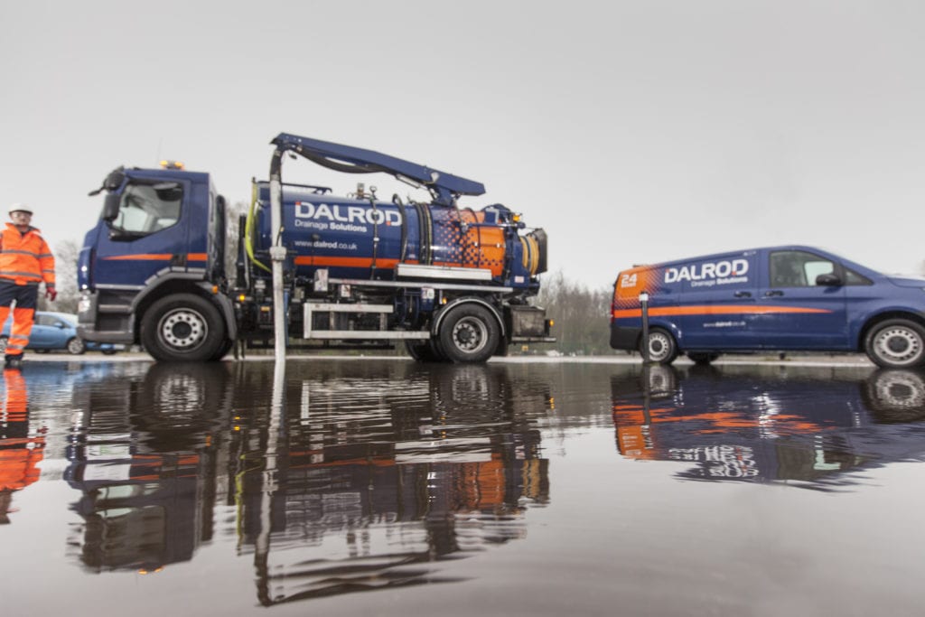 DALROD flood solution pumping tanker